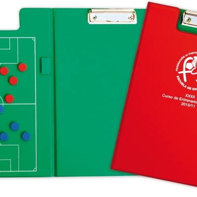 Carpeta con pinza de alambre personalizada